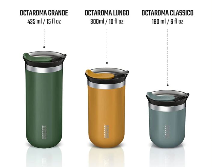 WACACO Octaroma Vacuum Insulated Coffee Mug