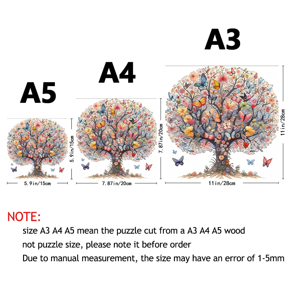 Wooden Tree of Life Puzzle