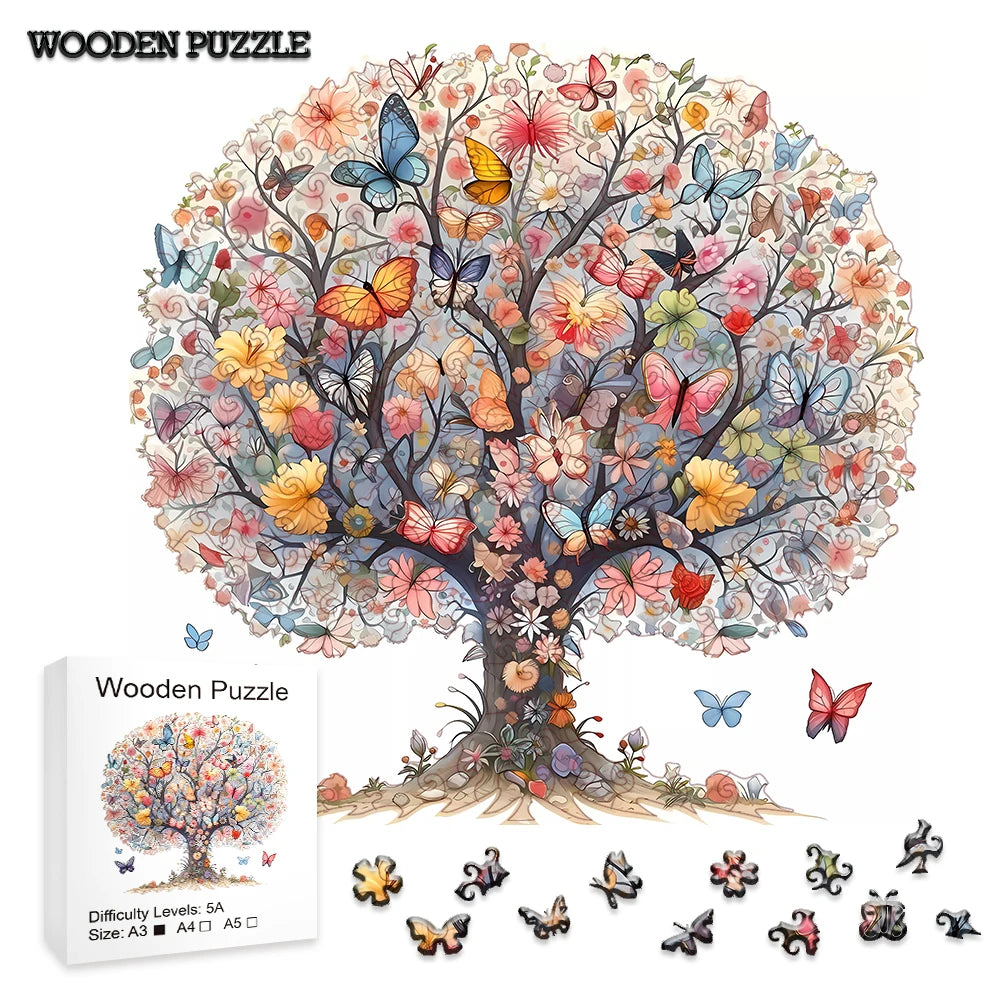 Wooden Tree of Life Puzzle