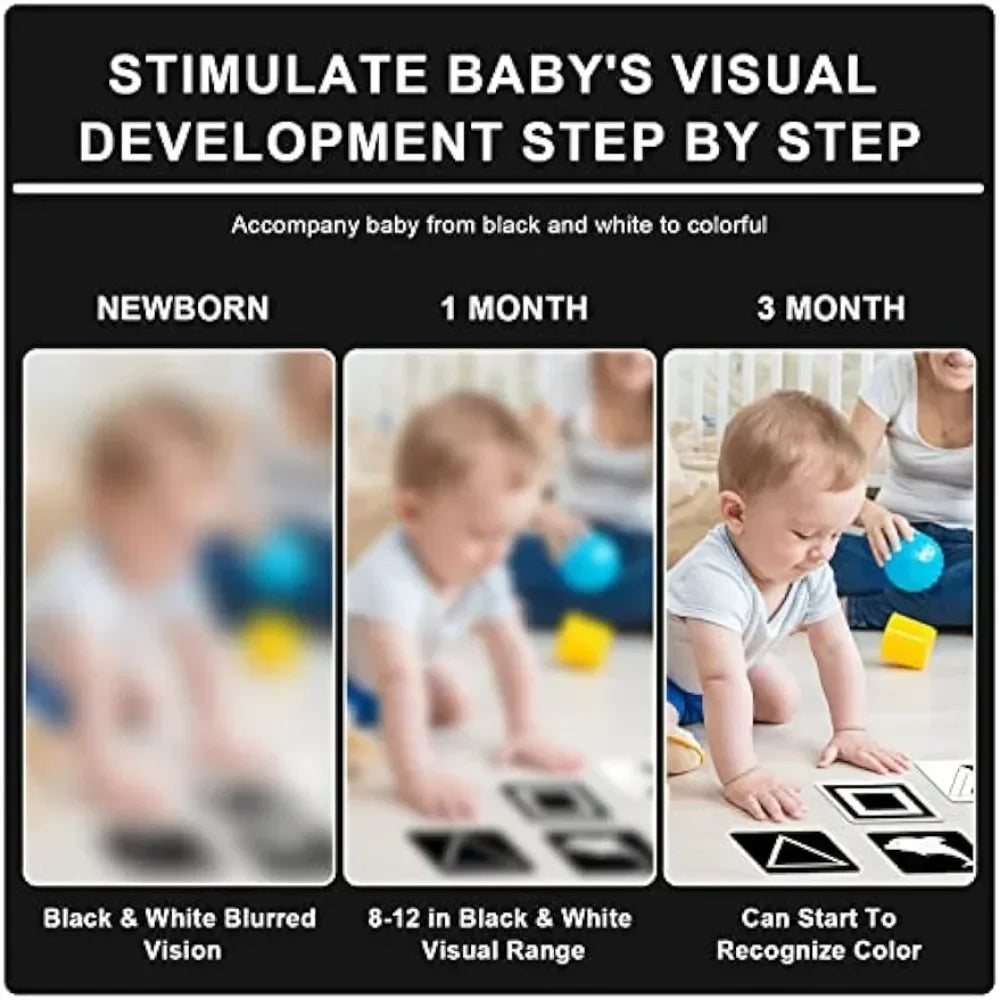 Montessori Baby Vision Stimulation Cards