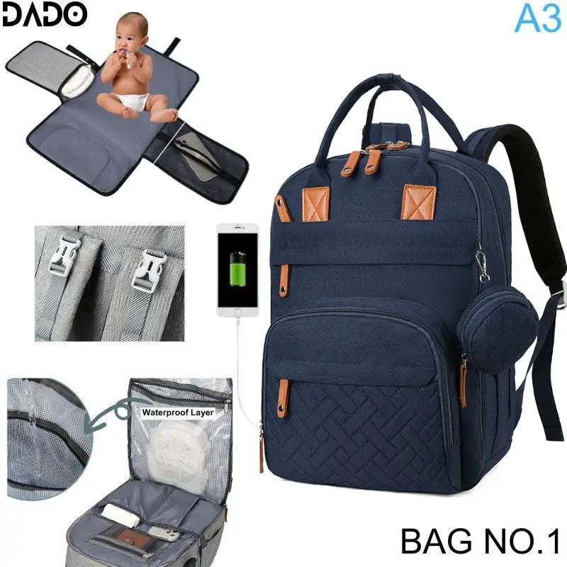 Maternity Travel Backpack Multifunction DADO