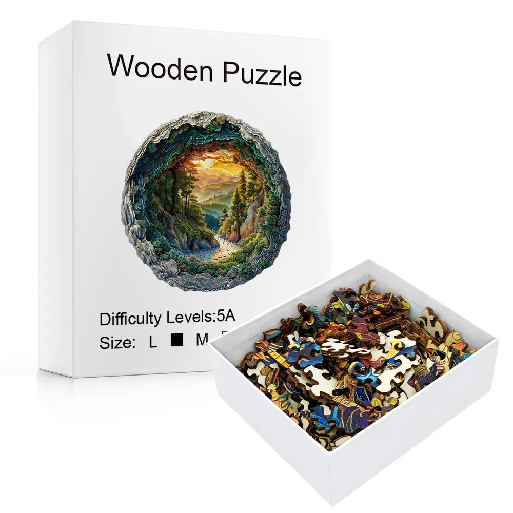 Wooden Forest Puzzle