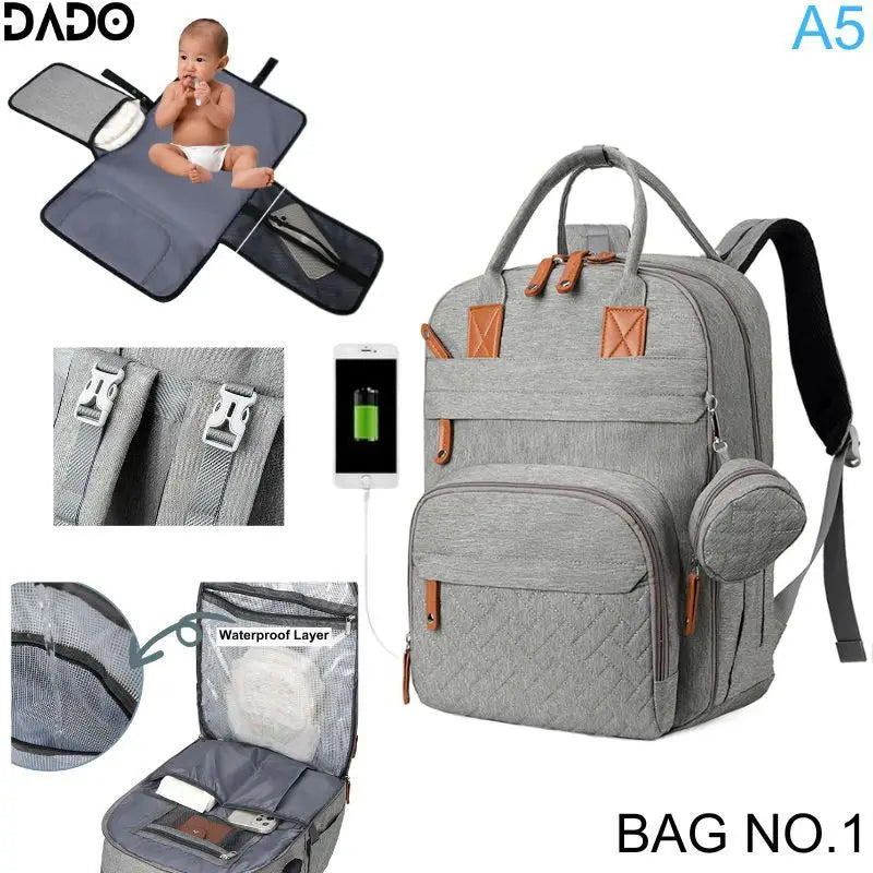 Maternity Travel Backpack Multifunction DADO