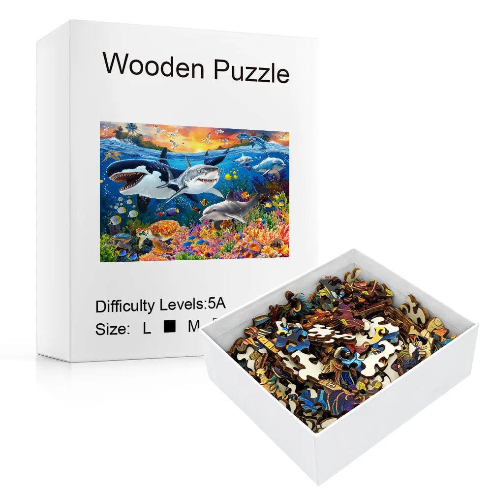 Wooden Ocean Puzzle